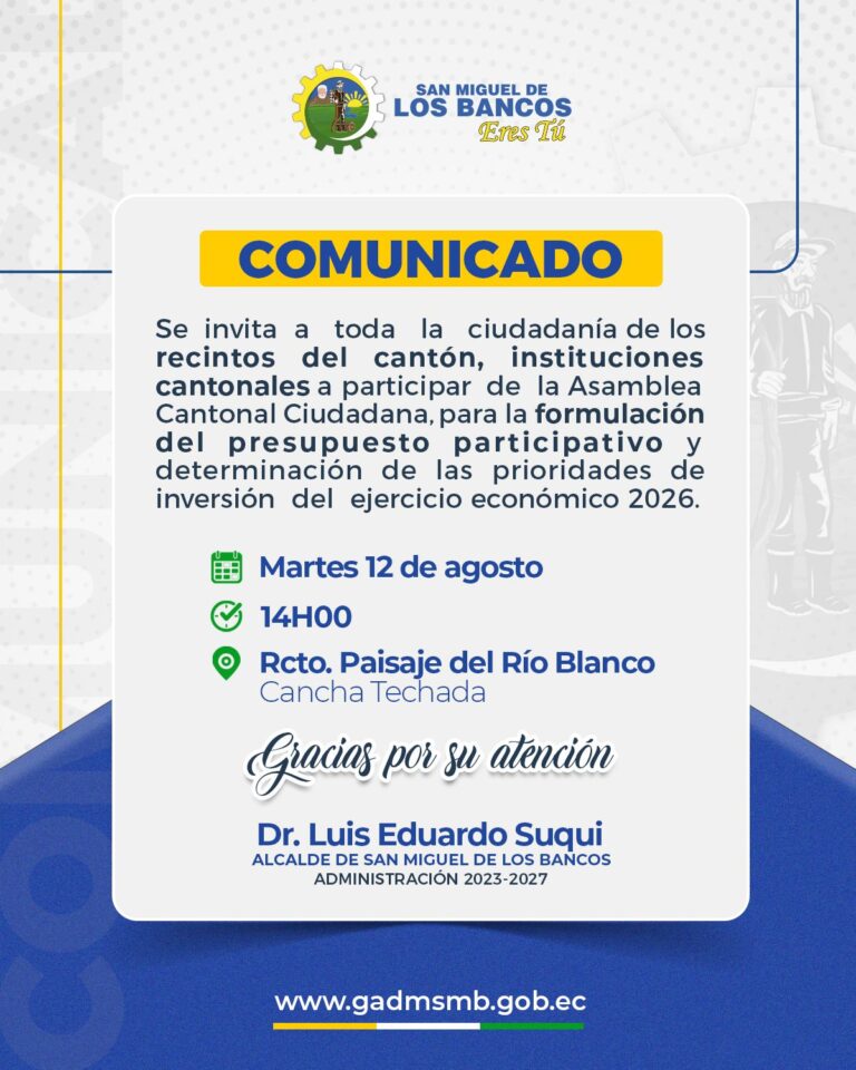 Comunicado Presupuesto Participativo1